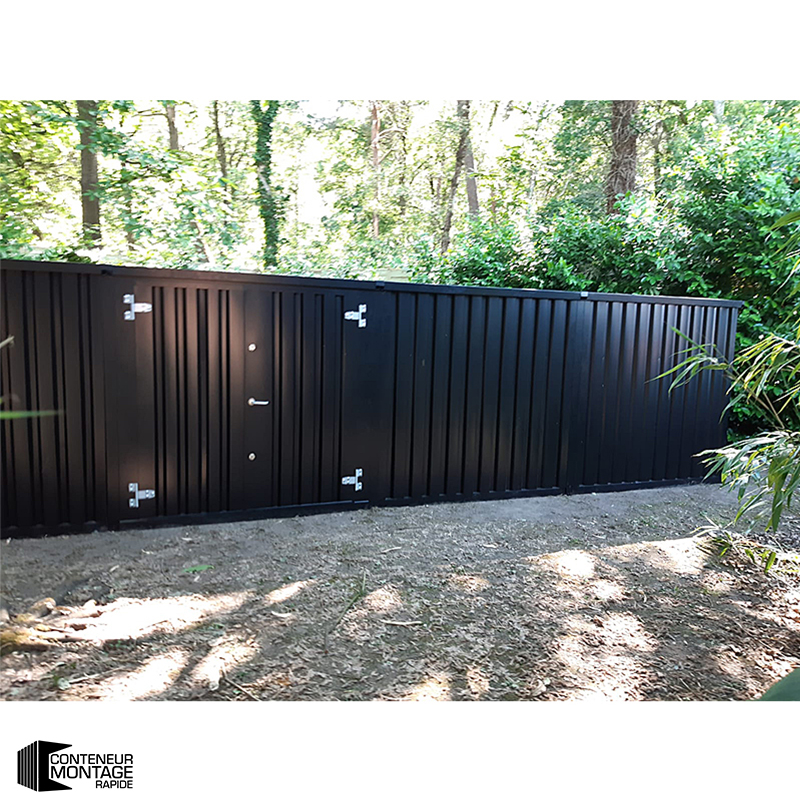 Grand conteneur de stockage démontable modèle standard 6 x 3 mètres (18 m²) - Image 1