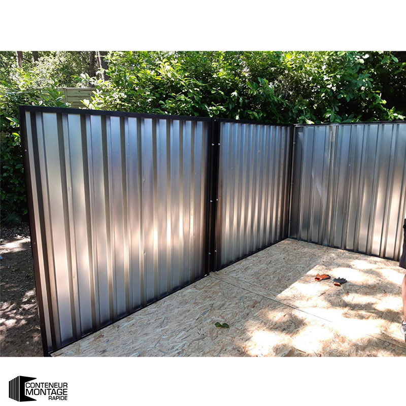 Grand conteneur de stockage démontable modèle standard 6 x 3 mètres (18 m²) - Image 4