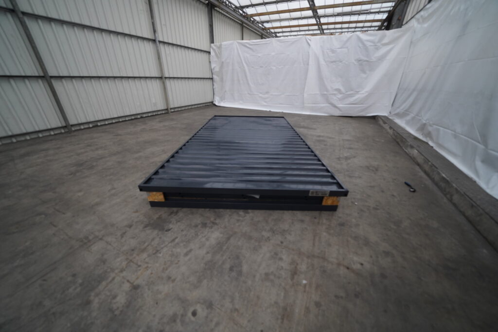 Abri de jardin métal 6 x 2 m (12 m²) – Container de stockage démontable avec double porte - Image 4