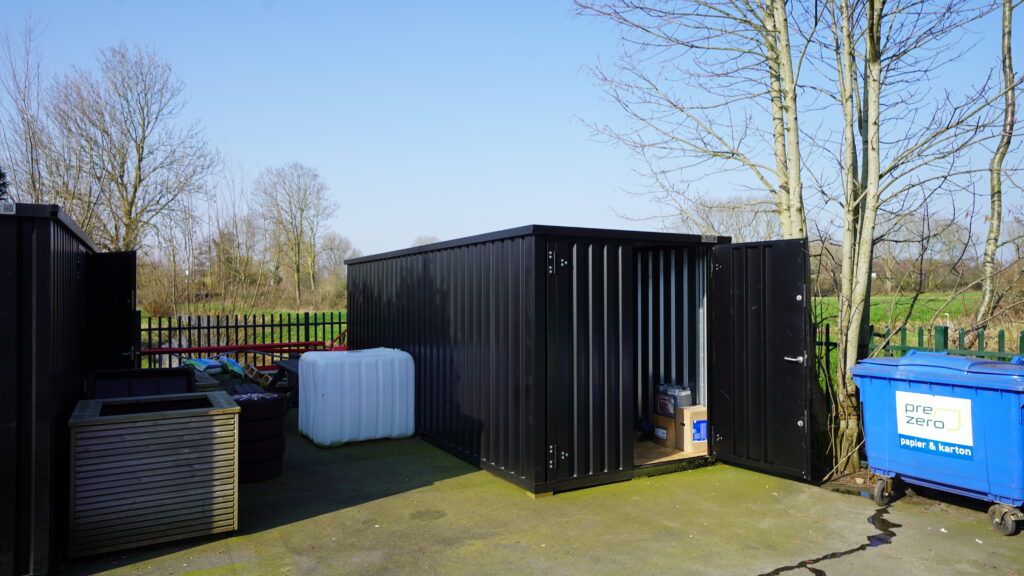 Conteneur 20 pieds neuf – 6 x 2 m (12 m²) avec double porte sur le petit côté, acier galvanisé - Image 3