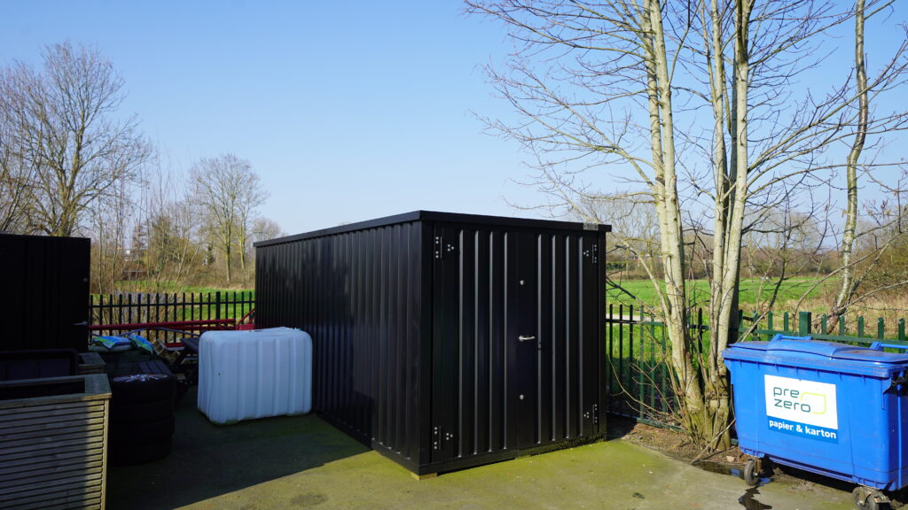 Conteneur 20 pieds neuf – 6 x 2 m (12 m²) avec double porte sur le petit côté, acier galvanisé - Image 4