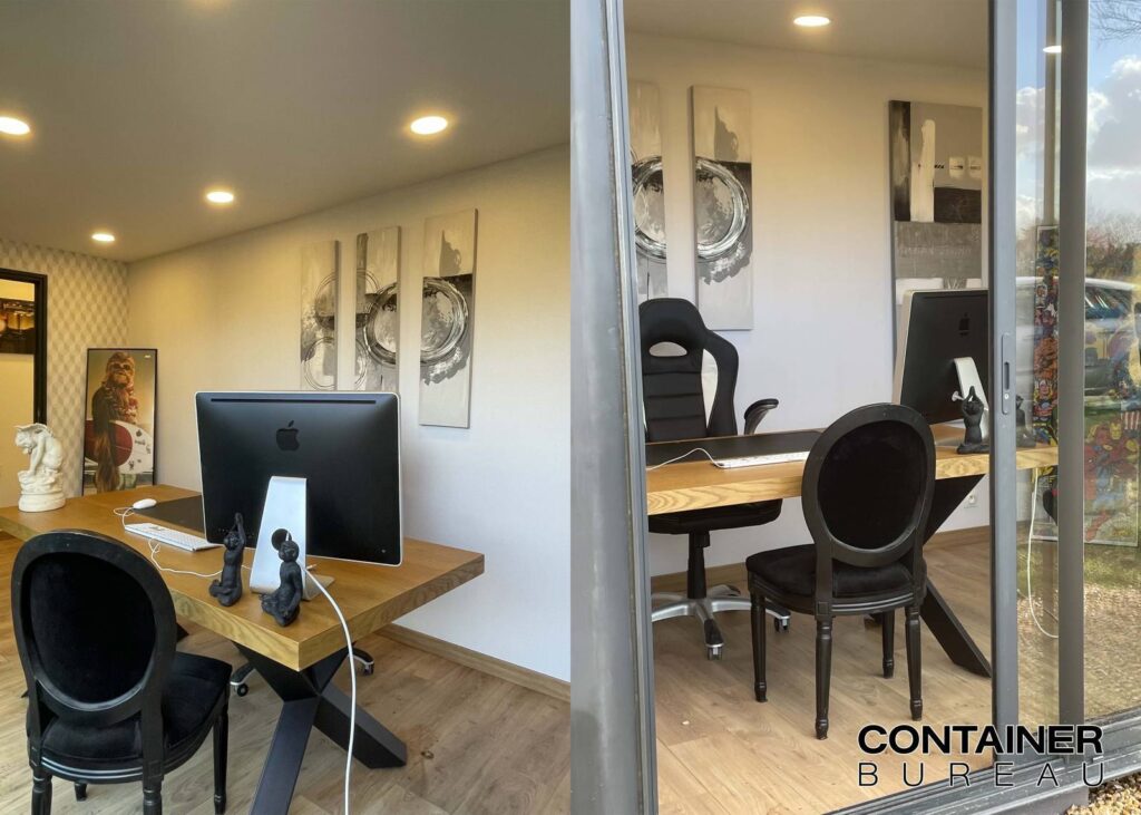 Container bureau aménagé – Kiosque Ambulant – Dimensions de 8 à 40 pieds – Fabrication française sur-mesure - Image 4
