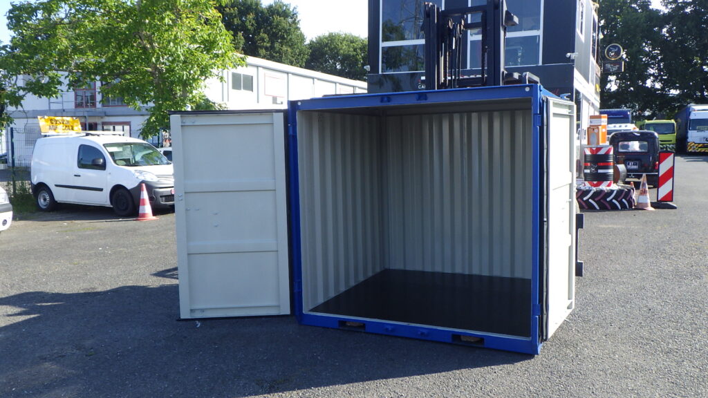 Module conteneur Z182 avec 2 portes acier – dimensions intérieures 1m80 x 1m85 x 1m76 – volume 6 m³ - Image 1