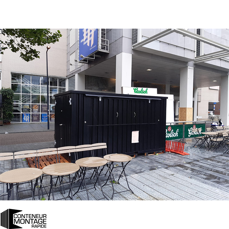 Food container de 10 pieds et 13 pieds – Conteneur en kit en acier galvanisé – Dimension standard 3×2 m et 4×2 m - Image 2