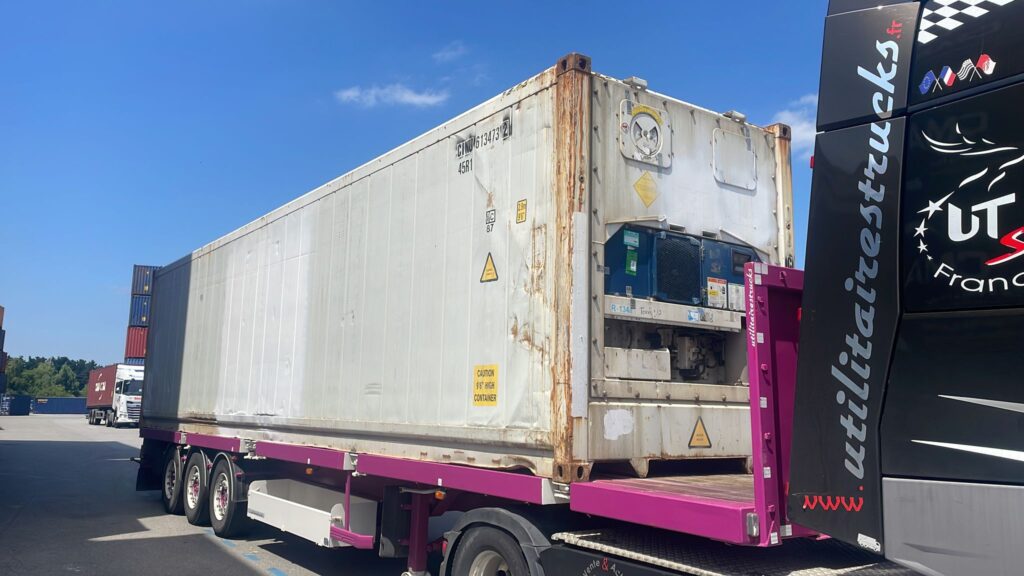 Conteneur frigorifique Z190 – 40 pieds Carrier – 70 m³ – dimensions intérieures 12,20 x 2,30 x 2,50 m - Image 2