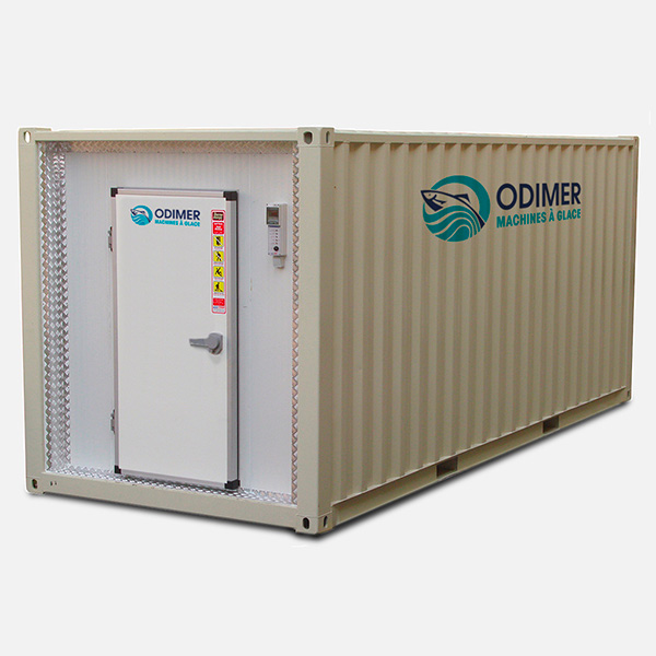 Chambre froide conteneur 20 pieds ODIMER – Froid négatif RFR20-FROST – Température -18°C / -23°C - Image 2