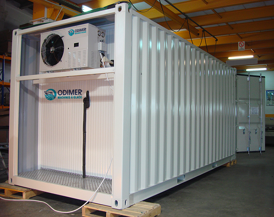 Chambre froide conteneur 20 pieds ODIMER – Froid négatif RFR20-FROST – Température -18°C / -23°C - Image 3