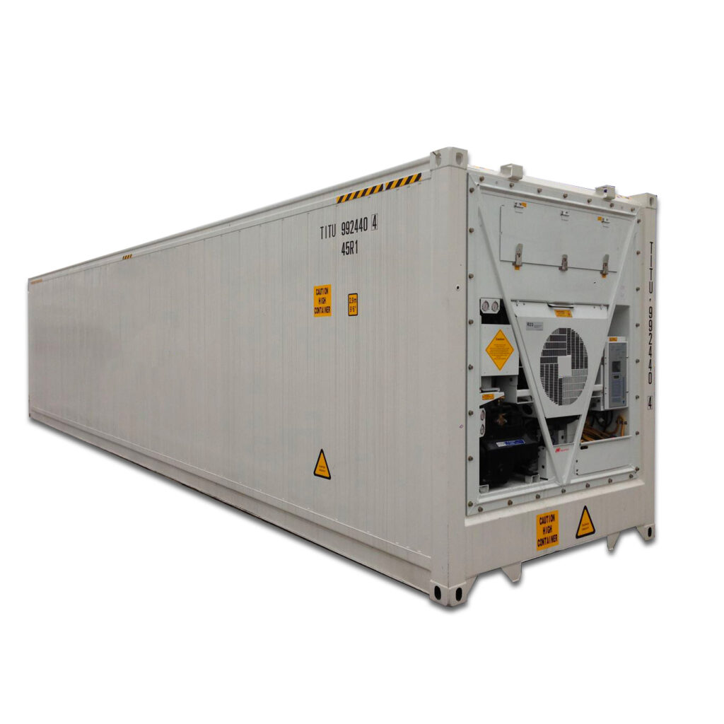 Surgélateur ultra basse température Ultrafreeze 40 – conteneurisé 40ft HQ, -60 °C, stockage poissons et produits pharmaceutiques - Image 1