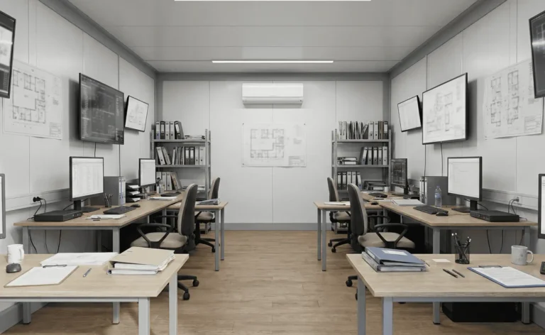 Container de supervision industrielle conçu pour le pilotage, la surveillance et le suivi des installations – sur mesure - Image 1