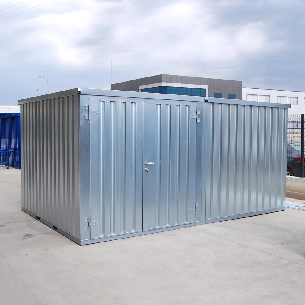 Grand conteneur de stockage démontable 4 x 3 mètres (12 m²) – Modèle standard - Image 2