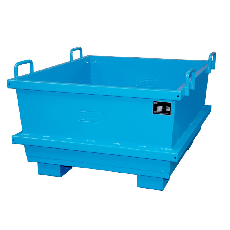 Conteneur universel UC – Bac acier empilable de 500 à 1000 litres pour chariot retourneur - Image 3