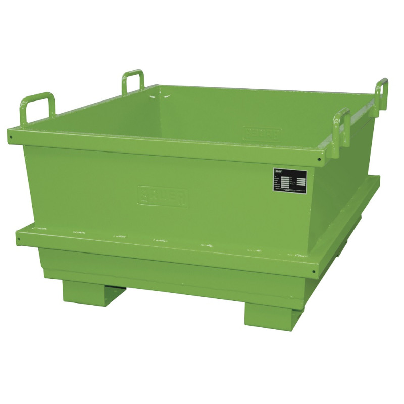 Conteneur universel UC – Bac acier empilable de 500 à 1000 litres pour chariot retourneur - Image 4