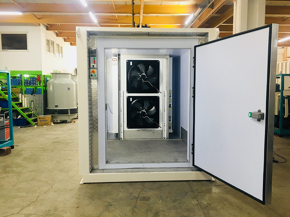 Tunnel de Congélation Conteneurisé THERMODESIGN MBF 5 – Température -40°C – Capacité 1040 kg/24h – 10ft Conteneurisé - Image 4