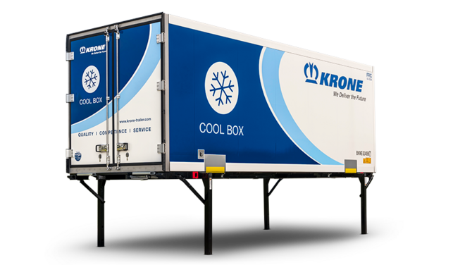 Cool Box Duoplex Steel – Caisse intermodale frigorifique KRONE WR 7,3 S – 7240 x 2460 x 2400 mm - Image 2
