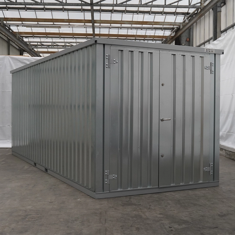 Container 20 pieds galvanisé – 6 x 2 m (12 m²) avec double porte sur le petit côté - Image 2