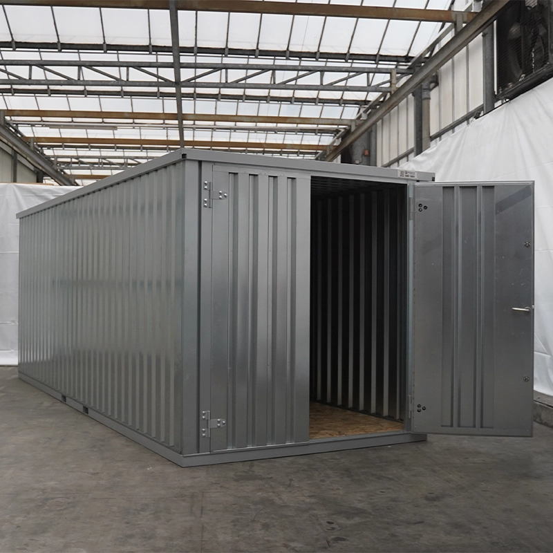 Container 20 pieds galvanisé – 6 x 2 m (12 m²) avec double porte sur le petit côté - Image 3