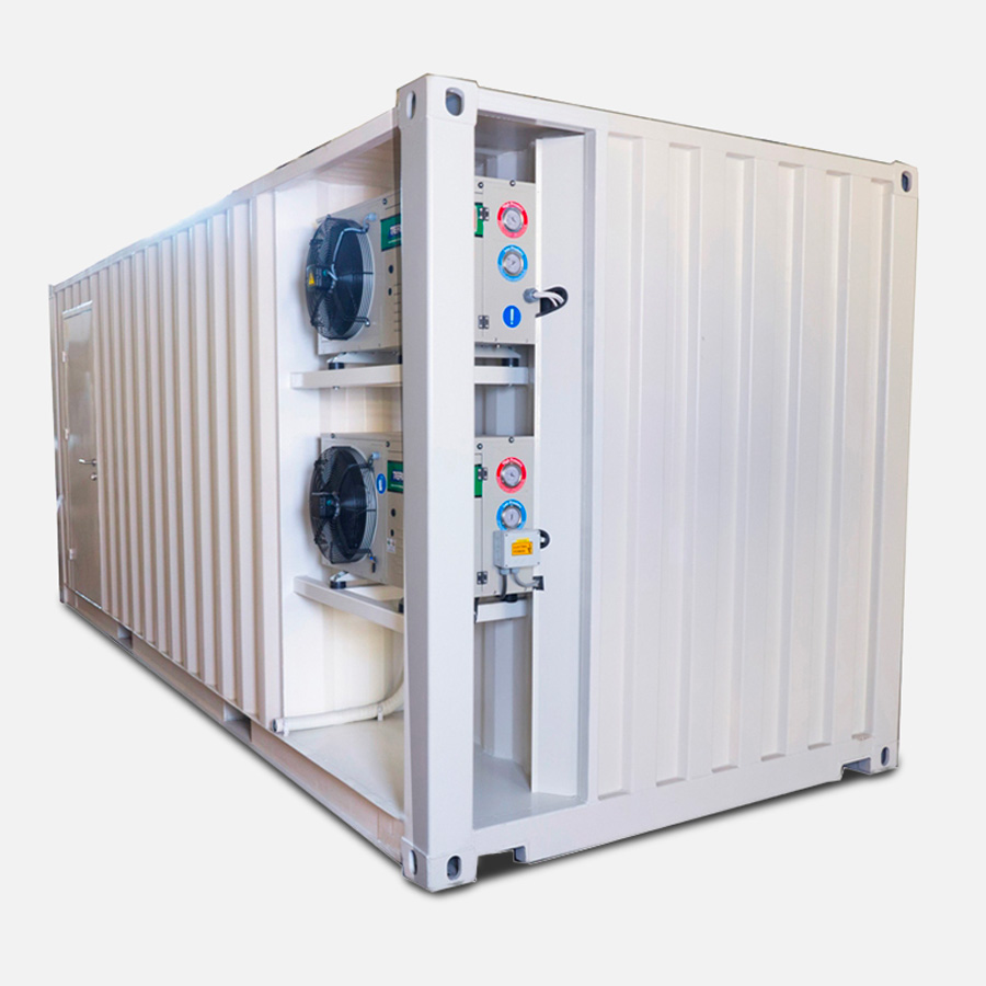 Chambre froide conteneur 30 pieds ODIMER – Froid positif RFR30-COLD – Température 0°C/+4°C – Capacité 5100W - Image 4