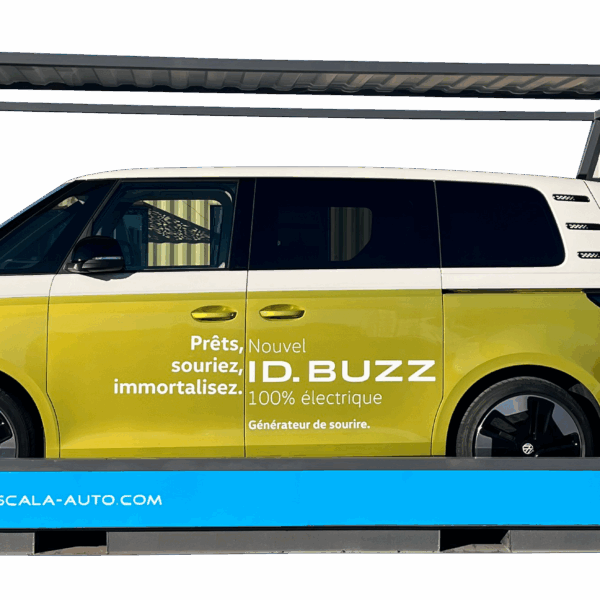 Location Car Box 20&prime; – Conteneur aménagé automobile avec 7 rampes LED et plexiglas sécurisé 4