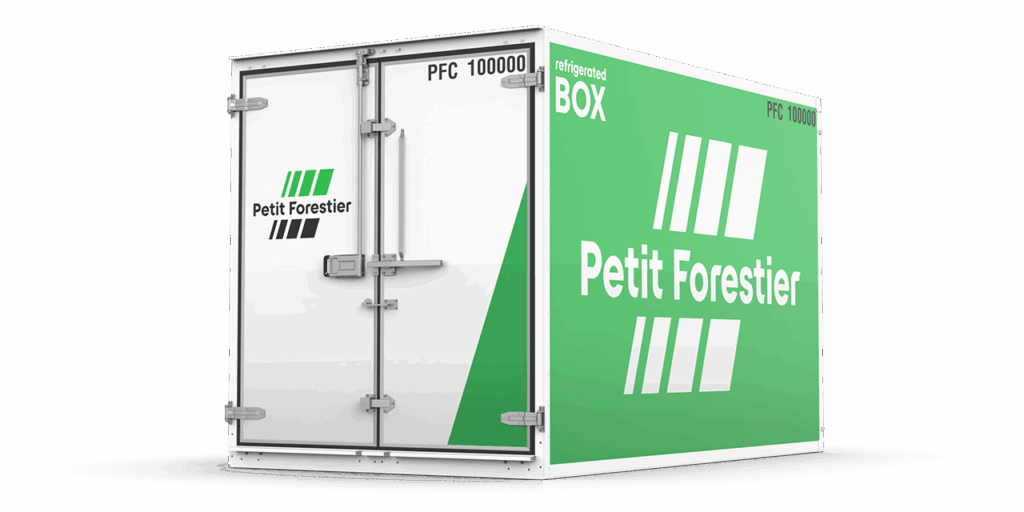 CF10 – Container frigorifique de 4 à 6 palettes – Dimensions 2 100 x 2 320 x 4 000 mm - Image 1