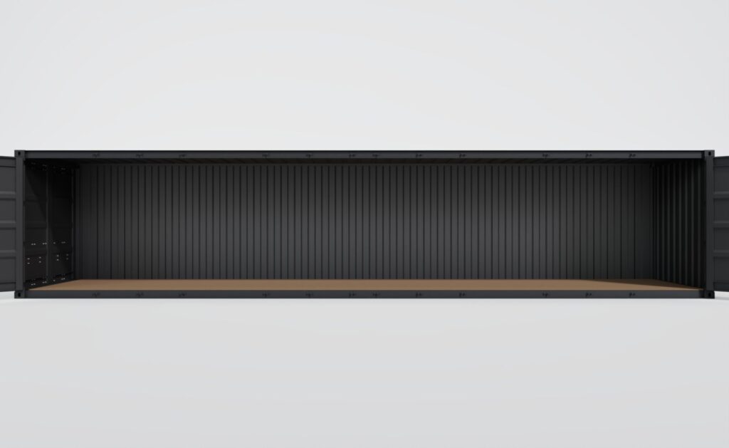 Container maritime 40 pieds – Open Side – Bluetainer – Options neuf ou occasion étanche/non étanche - Image 1