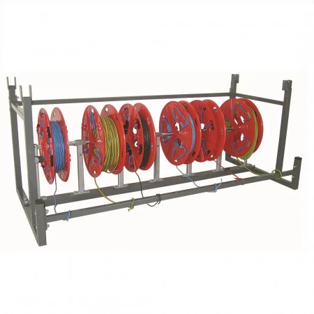 Distributeur de couronnes et bobines superposable BOBI – Rayonnage pour câbles et fils – 4 modèles disponibles - Image 1