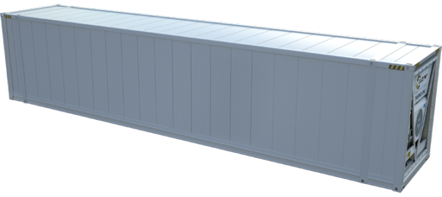 Conteneur frigorifique 45 pieds Pallet Wide – Longueur 13m – Surface 84m3 : une solution idéale pour le stockage et le transport  jusqu&rsquo;à 33 palettes Europe - Image 1