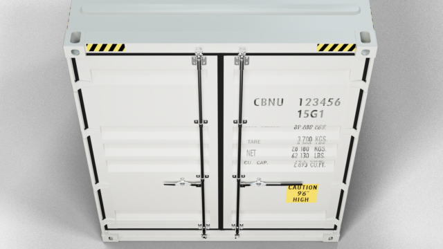 Container Standard – 10 pieds dry hc – Longueur 2m – Surface 18m3 – utilisé pour le stockage, le transport ou des applications spécifiques - Image 2