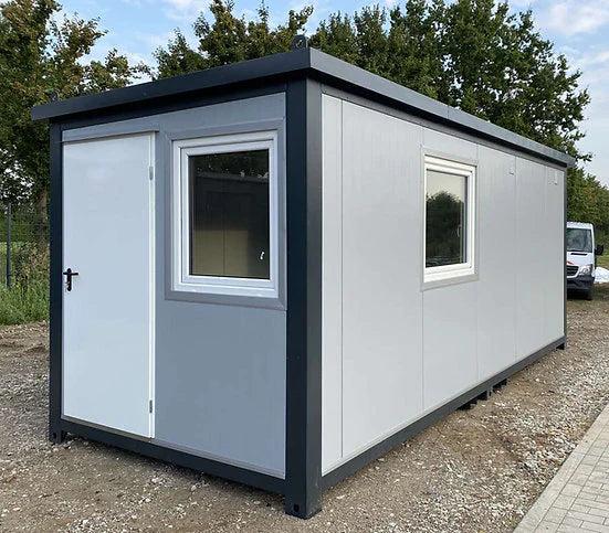 Conteneur aménagé 6×2,40 m – WC, douche et cuisine - Image 1