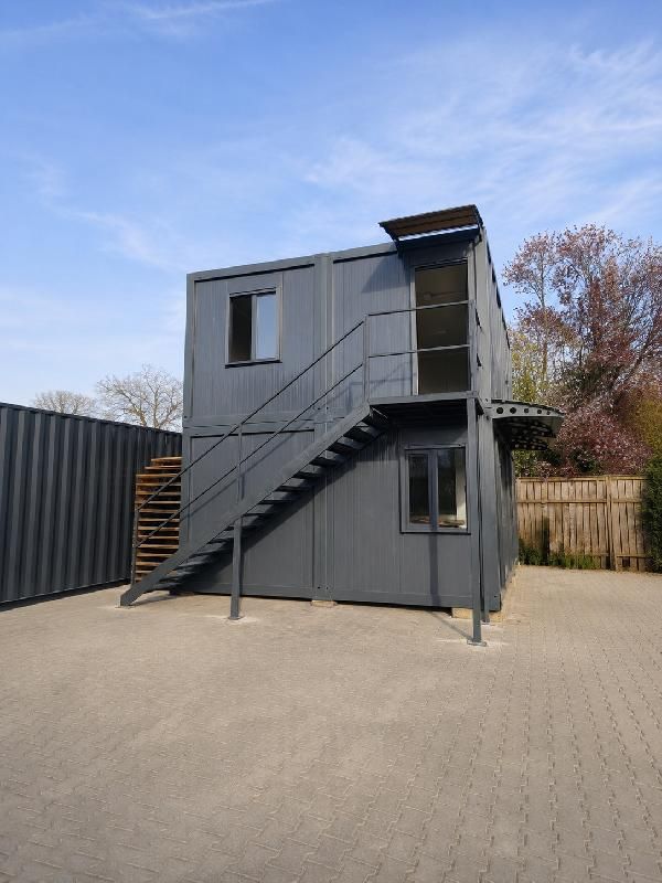 Conteneur de bureau modèle MODULHAUS – Solution modulaire haut de gamme avec excellente isolation et flexibilité maximale - Image 2