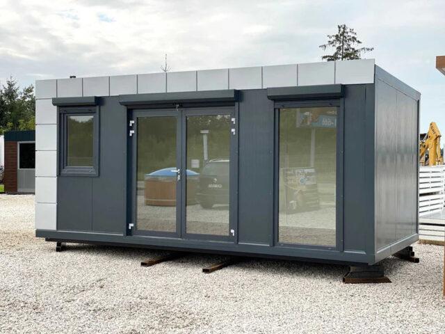 Conteneur de bureau premium de 6 m – élégant et fonctionnel avec design moderne et grandes fenêtres - Image 2
