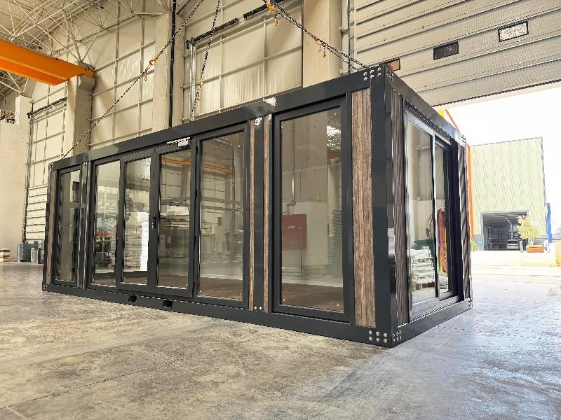 Bungalow de Chantier | Cabane de Chantier  | Container Amenage | Bureau Container | Bureau Conteneur | Modèle Forest 300cmx700cm - Image 1