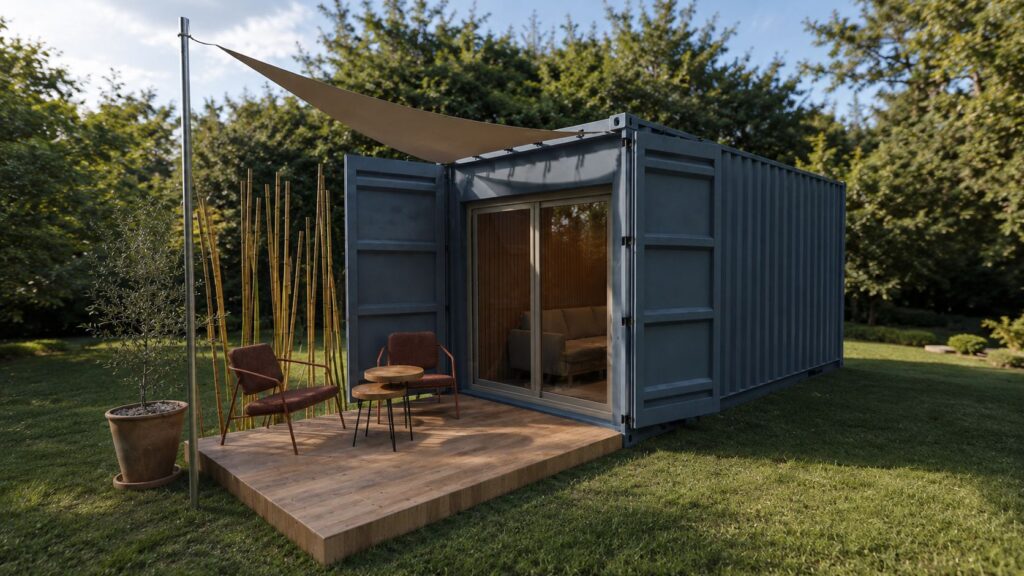 Container aménagé sur mesure – Bureau, local technique, vestiaire ou espace de stockage - Image 1