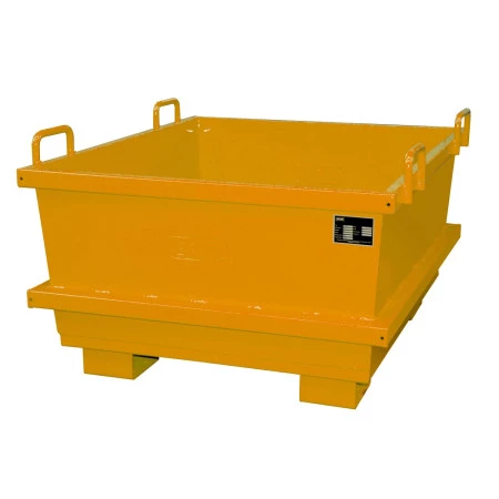 Conteneur universel UC – Bac acier empilable de 500 à 1000 litres pour chariot retourneur - Image 1