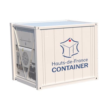 Container Frigorifique 10 pieds – neuf ou occasion – 5,5 m² – 12 m³ – acier Corten - Image 1