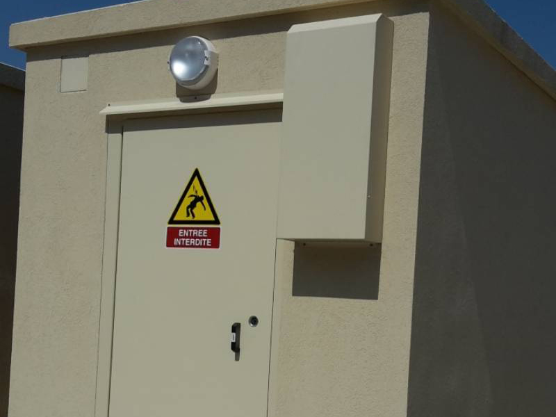 Shelter PM (point de mutualisation) – EPCO Méditerranée – pour réseaux fibre optique - Image 2
