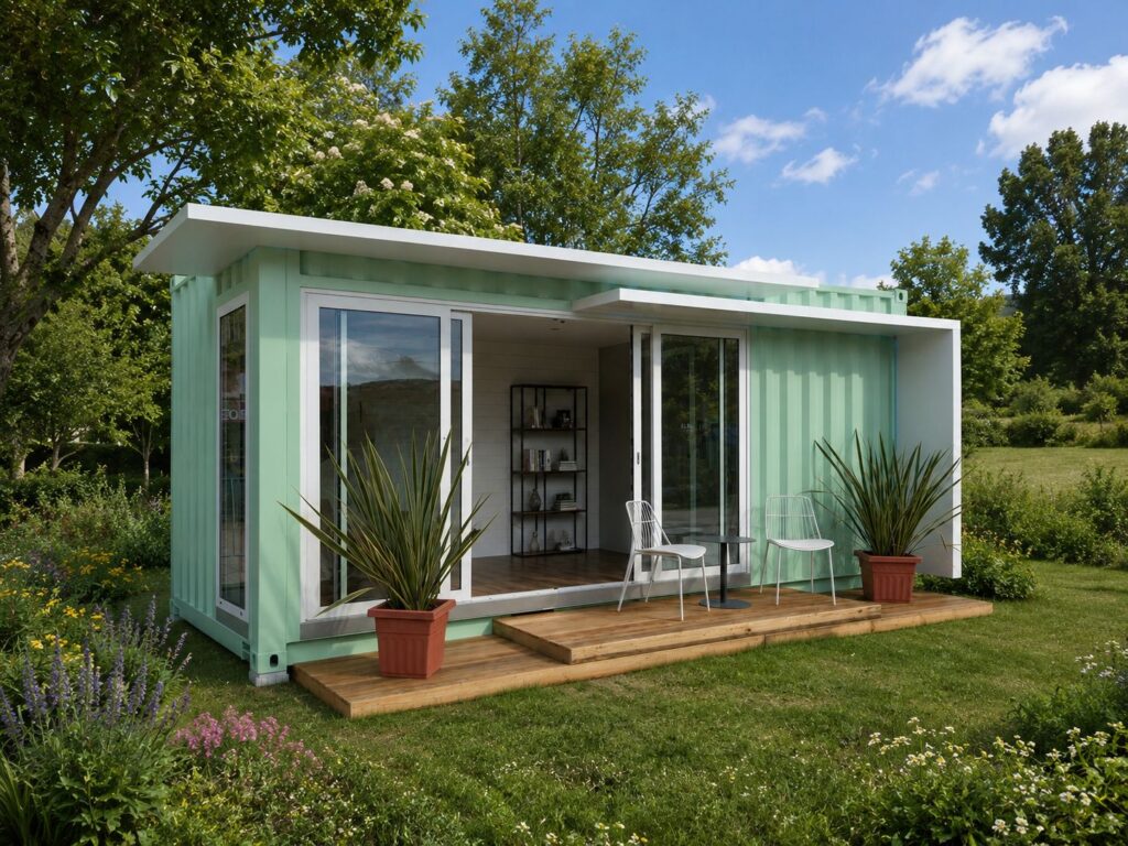 Studio container aménagé Déséo Cargo 15 ou 30 m² ? Logement, bureau ou hébergement touristique - Image 1