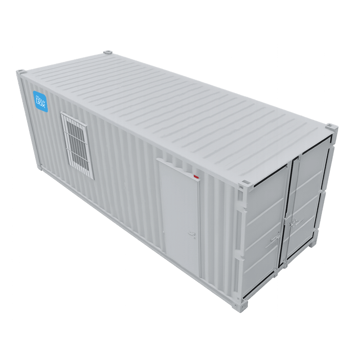 Techni Box 20 pieds – Container atelier aménagé, neuf ou 1er voyage, 14 m², 33 m³ - Image 1