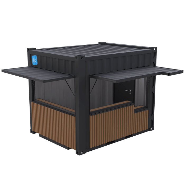 Location Snack Box 10 pieds version Premium – Container bar aménageable DRY standard, neuf ou 1er voyage - Image 1