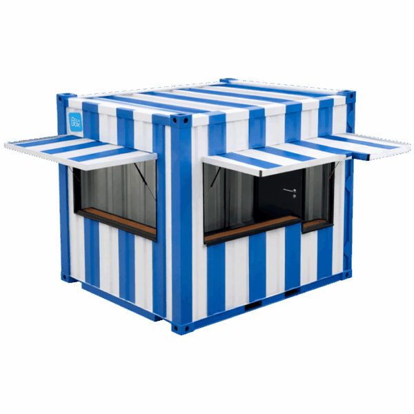 Snack Box 10 pieds Deauville – Edition spéciale, DRY standard, neuf ou 1er voyage, 16 m³, 7 m² - Image 2
