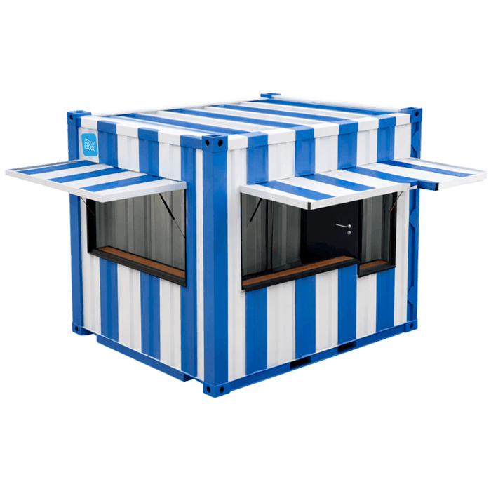 Snack Box 10 pieds Deauville – Edition spéciale, DRY standard, neuf ou 1er voyage, 16 m³, 7 m² - Image 3