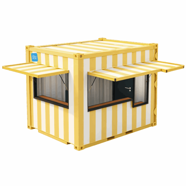 Snack Box 10 pieds « Saint-Tropez » – Edition spéciale, DRY standard, volume 16 m³, surface 7 m², neuf ou 1er voyage - Image 2