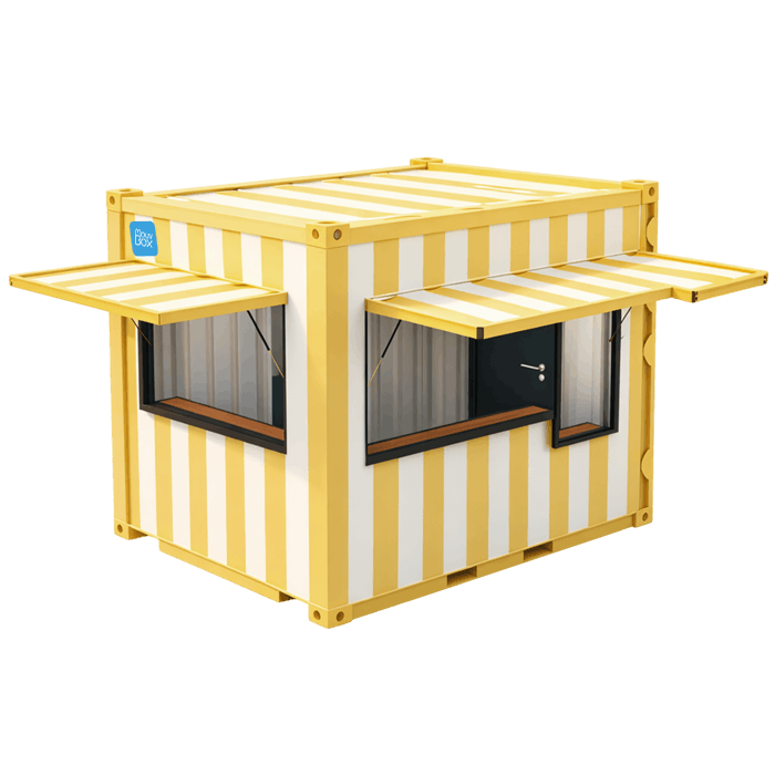 Snack Box 10 pieds « Saint-Tropez » – Edition spéciale, DRY standard, volume 16 m³, surface 7 m², neuf ou 1er voyage - Image 3