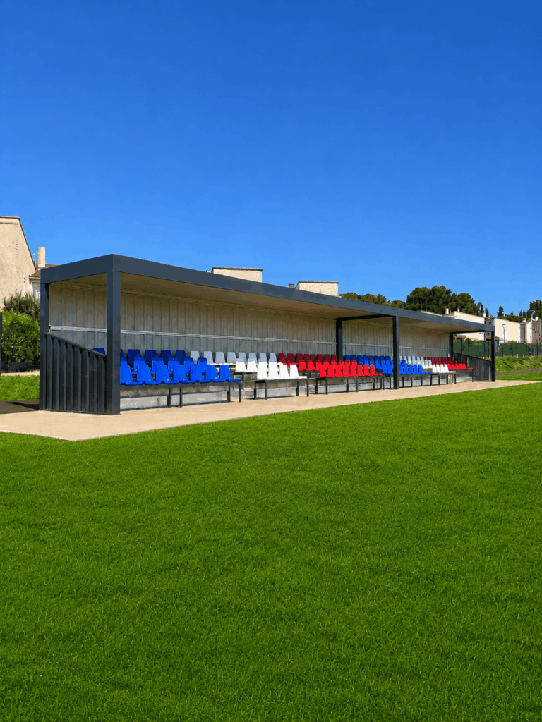 Container  tribunes  double – 127places - Image 1