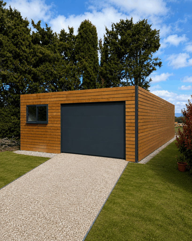 Garage container de 42m²   –   entièrement équipé - Image 1