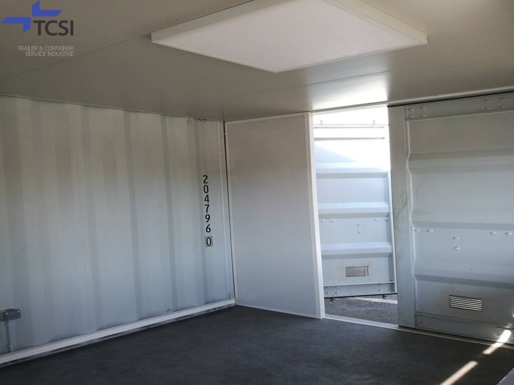 Container aménagé en snack à Montpellier – Aménagement sur mesure par TCSI 4