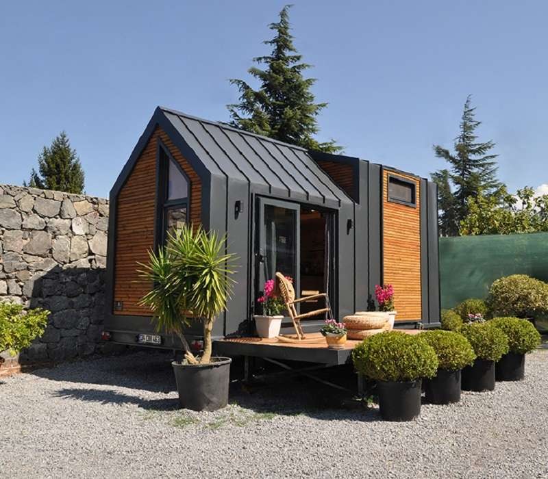 Tiny House container fixe CLASS – Baurner, en container maritime recyclé, isolation polyuréthane et double vitrage 1